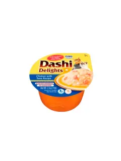 DASHI DELIGHTS DE POLLO CON ATÚN PARA GATOS (70g)