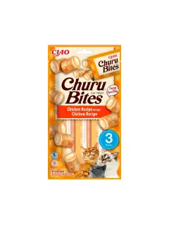 CHURU BITES SNACK DE POLLO (3x10G)