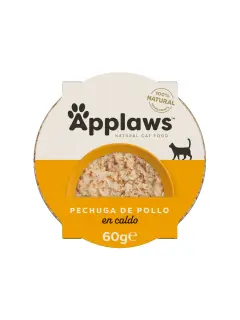 APPLAWS CAT TARRINA PECHUGA POLLO Y ARROZ 60g