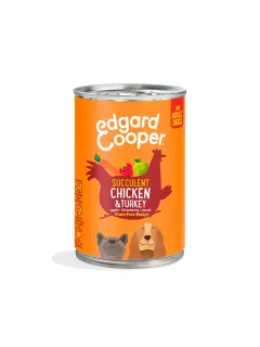 Edgard Pollo y pavo manzana 400g