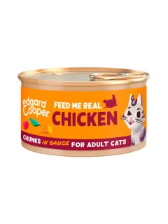 EDGARD AND COOPER LATA DE POLLO ADULTO (GATO)