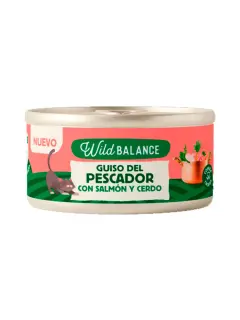 WILD BALANCE LATA GUISO DEL PESCADOR CON SALMÓN Y CERDO (80g)