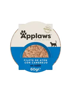 APPLAWS CAT TARRINA ATUN Y CANGREJO 60g
