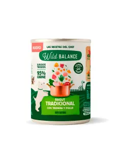 WILD BALANCE RAGUT TRADICIONAL DE TERNERA Y POLLO PARA PERROS (400g)