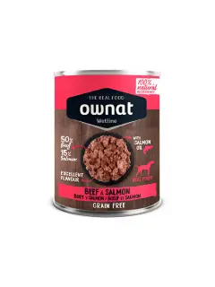 OWNAT WETLINE DE CARNE Y SALMÓN (395g)