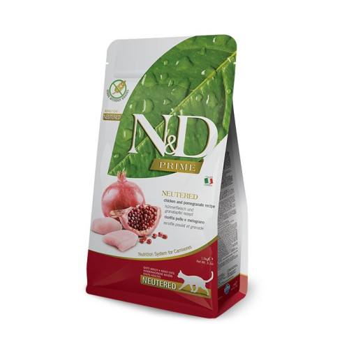 FARMINA N&D ESTERILIZADO DE POLLO PARA GATOS