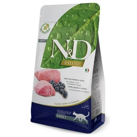 FARMINA N&D PRIME CORDERO ADULTO PARA GATOS