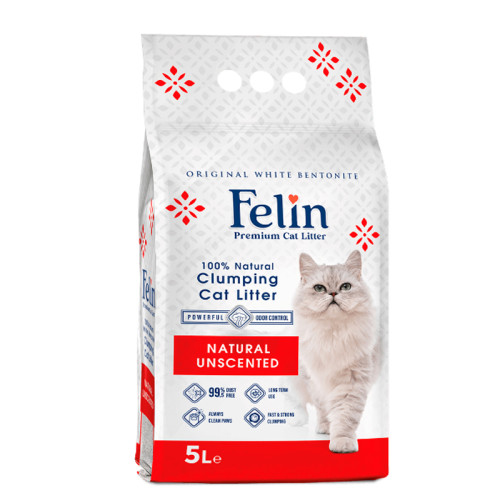 FELIN ARENA DE BENTONITA AGLOMERANTE NATURAL (5L)
