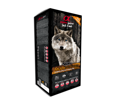 ALPHA SPIRIT PIENSO SEMI-HÚMEDO MULTIPROTEIN