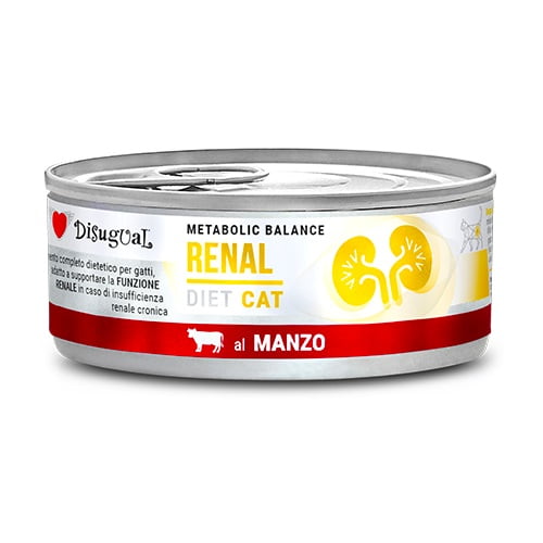 DISUGUAL COMIDA HÚMEDA RENAL DE TERNERA PARA GATOS