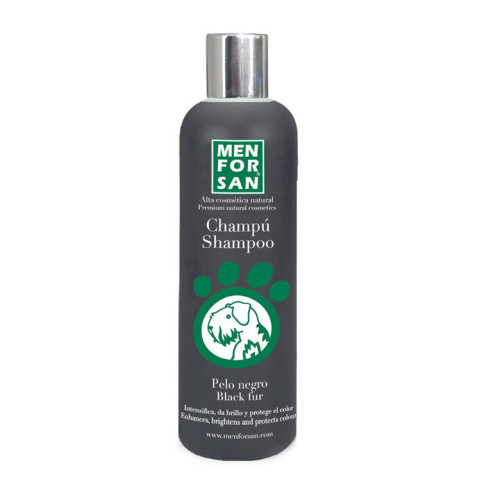 CHAMPÚ MENFORSAN PELO NEGRO PARA PERROS (300ml)