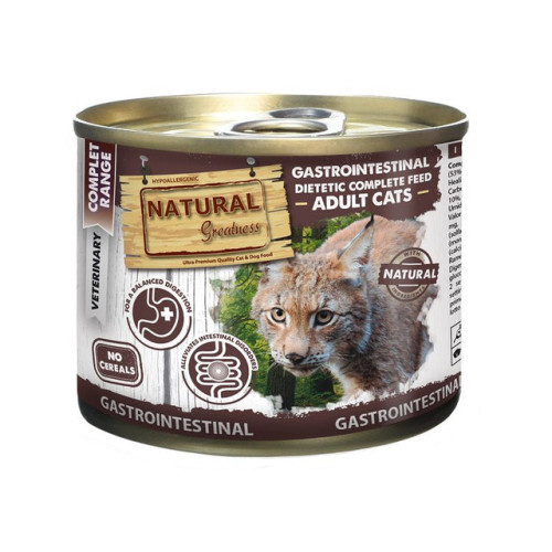 NATURAL GREATNESS CAT VET GASTROINTESTINAL (200g)
