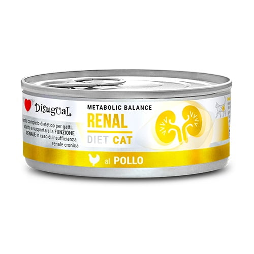 DISUGUAL COMIDA HÚMEDA RENAL DE POLLO PARA GATOS (85g)