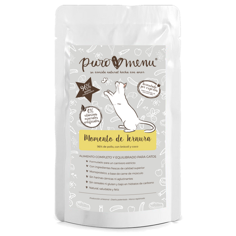 PUROMENU MOMENTO DE TERNURA BIO POLLO (100g)