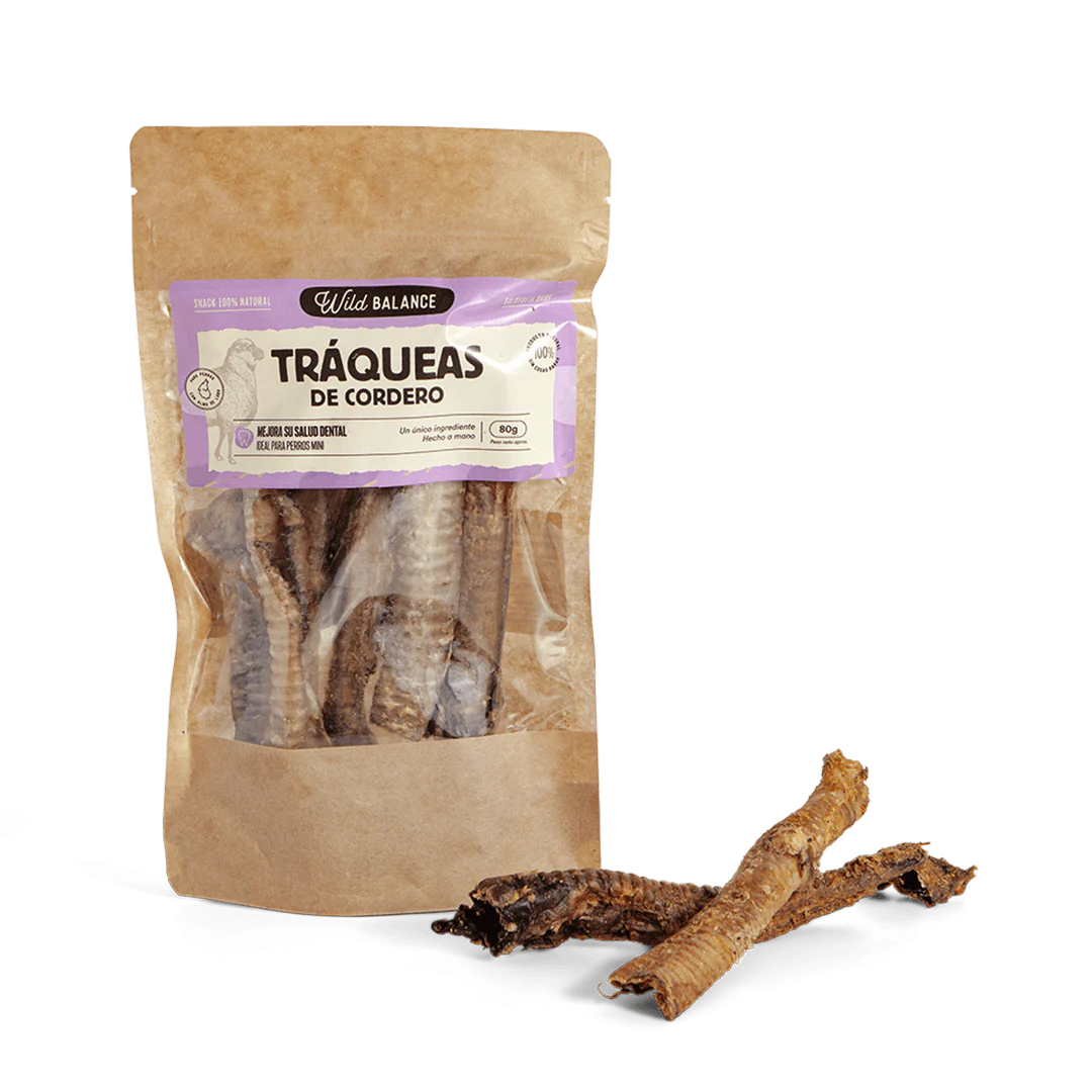 WILD BALANCE TRAQUEAS DE CORDERO (80g)