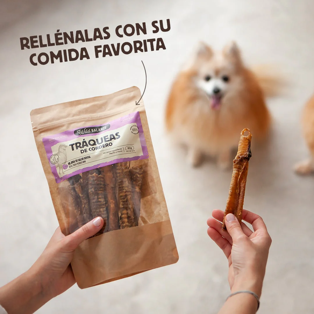 WILD BALANCE TRAQUEAS DE CORDERO (80g)