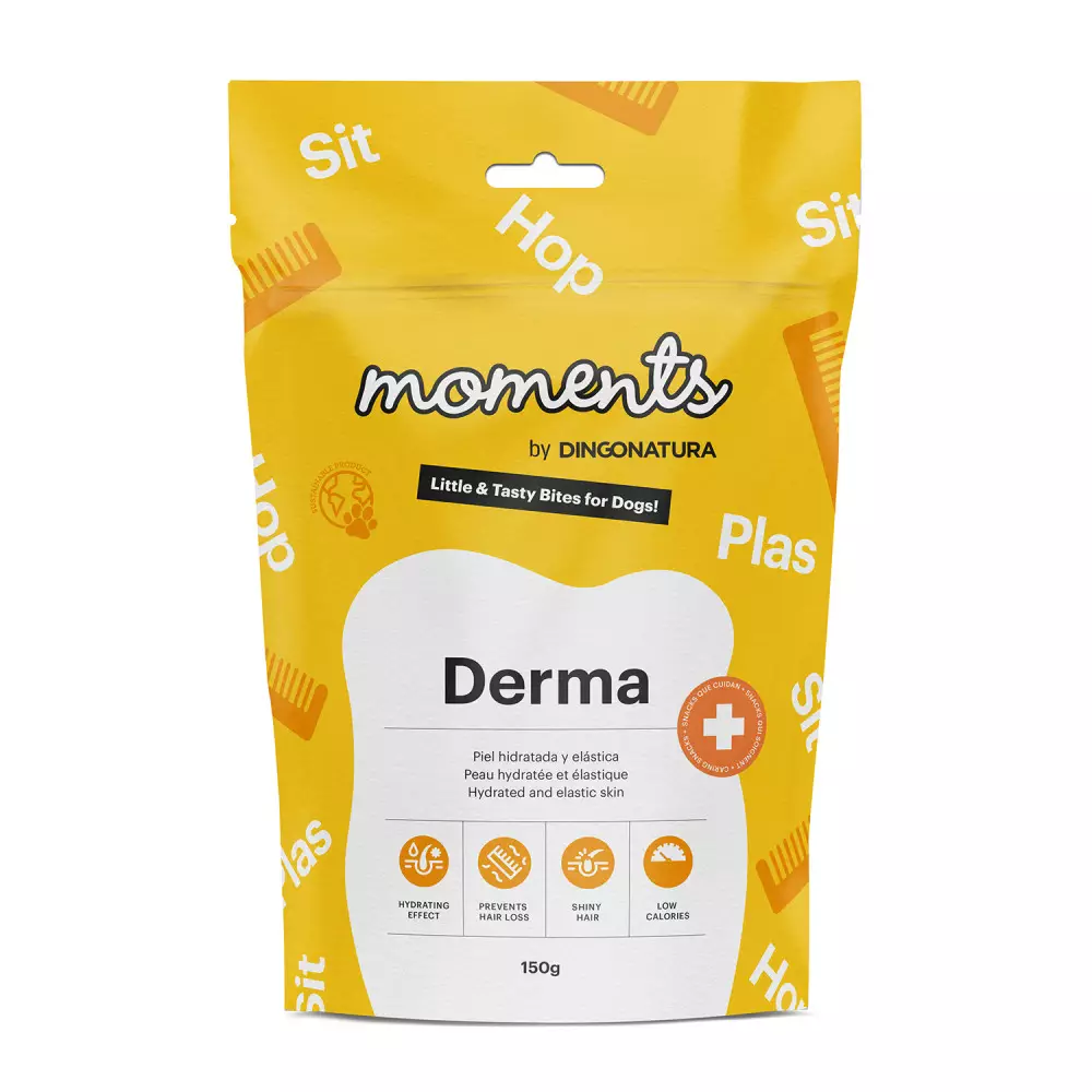 MOMENTS DERMA SNACK PARA PERROS (150g)